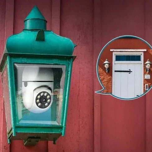 BulbCam 360™️ originale: telecamera di sicurezza wireless intelligente per la tua casa It