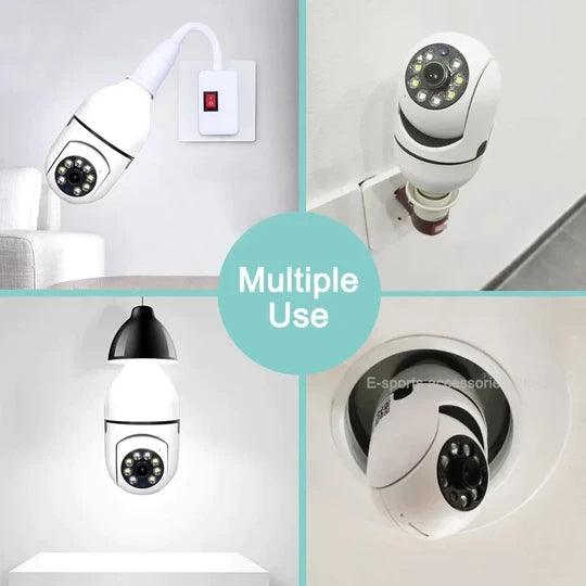 BulbCam 360™️ originale: telecamera di sicurezza wireless intelligente per la tua casa It