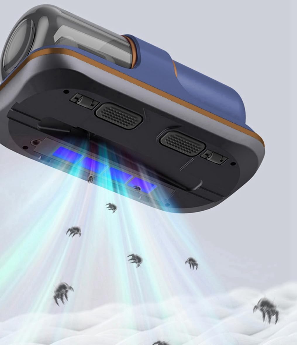 InstaClean™ USB Rechargeable Vacuum Cleaner Dust Mite Removal for Clothes Mattresses Pillows SP