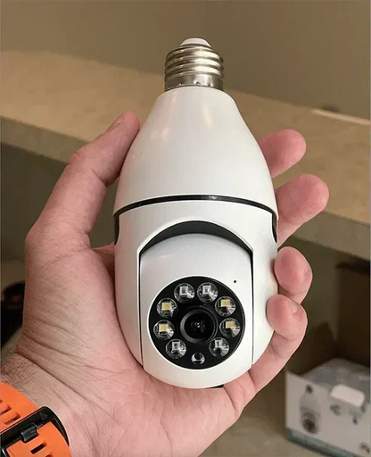 BulbCam 360™️ originale: telecamera di sicurezza wireless intelligente per la tua casa It