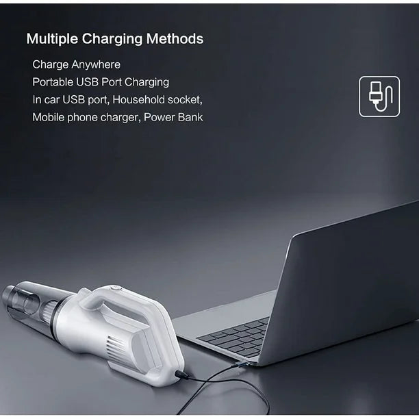 High-power cordless household vacuum cleaner