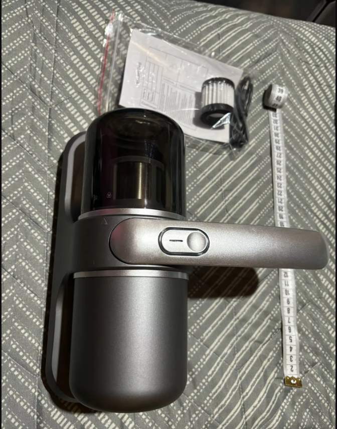 InstaClean™ USB Rechargeable Vacuum Cleaner Dust Mite Removal for Clothes Mattresses Pillows