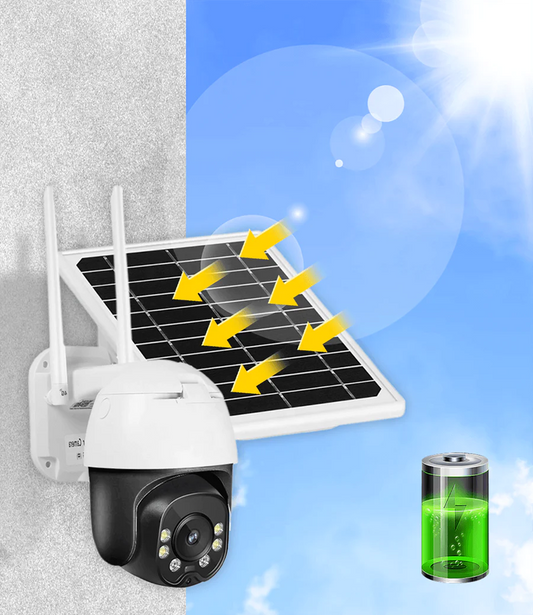 Smart Wireless Solar Surveillance Camera + Gift of a 128 GB SD card 🇪🇸